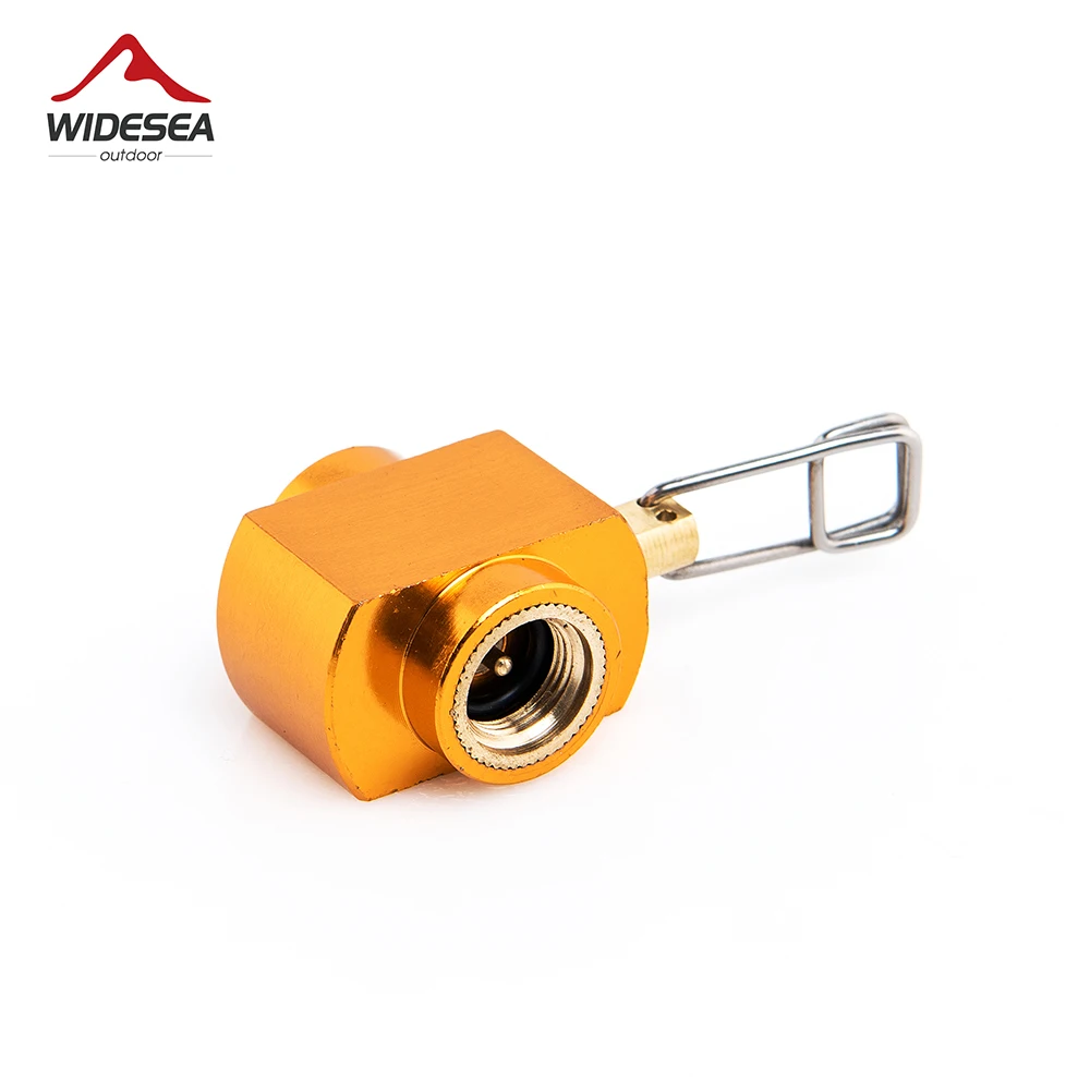 Widesea Campingkocher Propan Nachfülladapter Gasbrenner Gasfüllung Butan Zylinder Tank LPG Saver Campingausrüstung Image