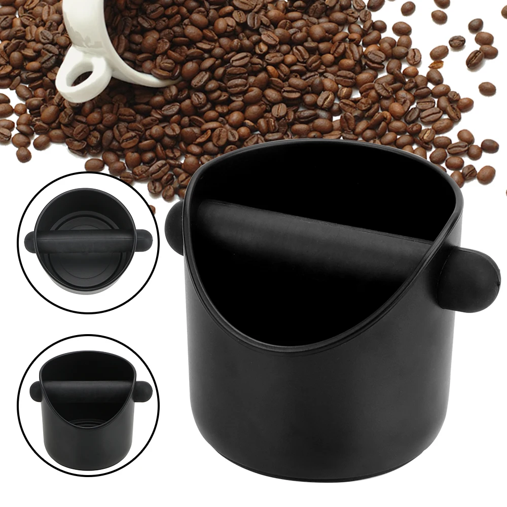 Coffee Grind Knock Box Espresso Grounds Container Cafe Accessories Anti Slip Coffee Grind Dump Bin Household Coffee Tools