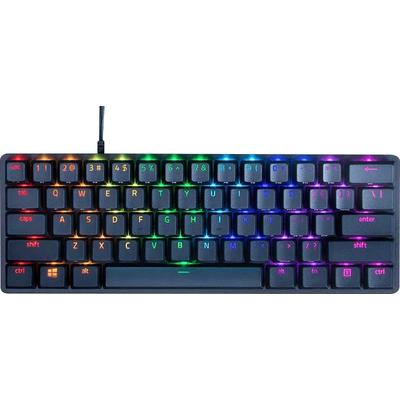 RAZER Gaming-Tastatur "Huntsman Mini - Klickend optischer Switch (Rot) - DE - Schwarz", schwarz, Tastaturen