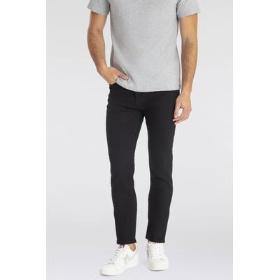 Skinny-fit-Jeans LEVI'S "510", Herren, Gr. 33, Länge 30, schwarz, Denim/Jeans, Obermaterial: 70% Baumwolle, 28% Lyocell, 2% Elasthan, casual, skinny fit lang, Jeans, mit 5-Pocket-Style Image