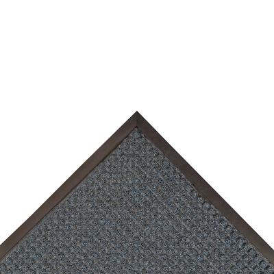 NoTrax 166S0310BU Guzzler Entrance Floor Mat, 3' x 10', 3/8" Thick, Slate Blue