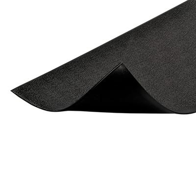 NoTrax 411R0372BL Sof-Tred Anti-Fatigue Floor Mat - 6' x 60', 3/8" Thick, Black
