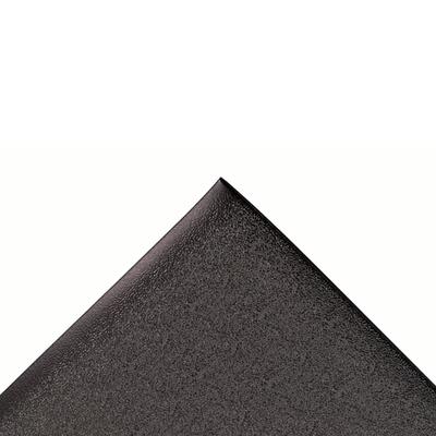 NoTrax 411S3312BL Sof-Tred Anti-Fatigue Floor Mat - 3' x 12', 3/8" Thick, Black