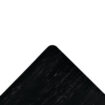 NoTrax 512R0036BL Marble-Tuff Anti-Fatigue Floor Mat - 3' x 75', 1/2" Thick, Black