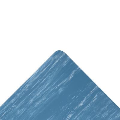 NoTrax 512S0035BU Marble-Tuff Anti-Fatigue Floor Mat - 3' x 5', 1" Thick, Blue