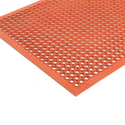 NoTrax 562S0320RD Sanitop Grease-Resistant Floor Mat - 3' x 20', 1/2" Thick, Red