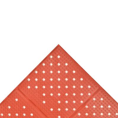 NoTrax T23S0032RD Multi-Mat II Grease-Resistant Floor Mat, 2' x 3', 3/8" Thick, Red