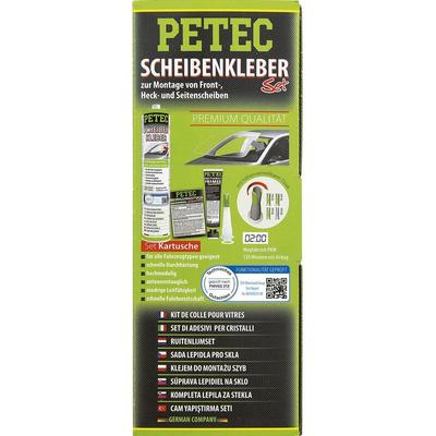 Scheibenkleber-Set (Kleber, Tücher, Primer, Düse) - Petec