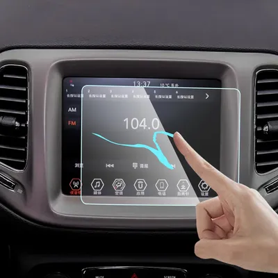 For Jeep Compass 2019 2018 2017 8.4inch LCD GPS Navigation Tpu Touch Screen Protective Film