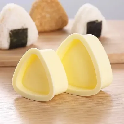 New DIY Sushi Mold Onigiri Rice Ball Food Press Triangular Sushi Maker Mold Japanese Home Kitchen