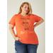Plus Size To All The Ladies Embellished Tee