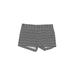J.Crew Factory Store Athletic Shorts: Gray Jacquard Activewear - Women's Size 8