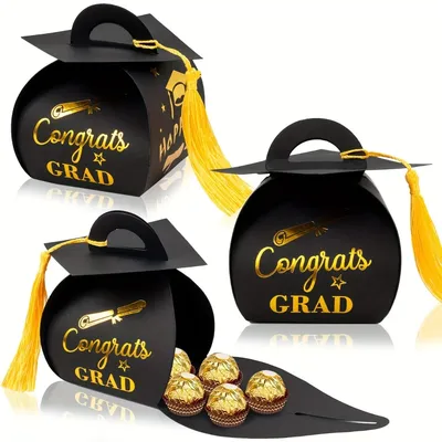 Gift Box Small Accessory Packaging Box Graduation Party Gift Box Candy Chocolate Gift Graduation