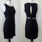 American Eagle Outfitters Dresses | American Eagle Soft And Sexy Little Black Dress Back Cutout Twist | Color: Black | Size: Xs