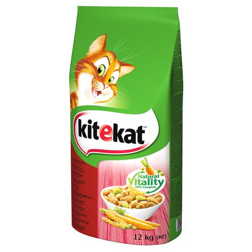 Kitekat Adult Rind & Gemüse - Sparpaket: 2 x 12 kg