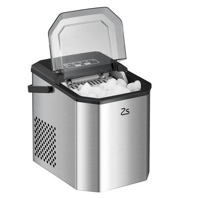 Portable Ice Maker Machine with Ice Scoop and Basket - N/A