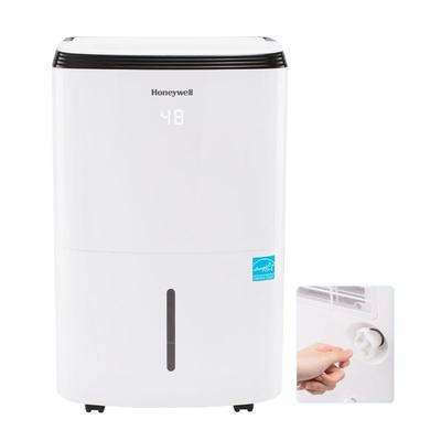 Honeywell 4000 Sq. Ft. Energy Star Dehumidifier with Built-in Pump for Large Basements & Rooms, with Mirage Display- 50 Pint