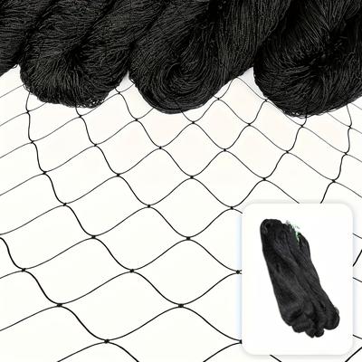 TEMU 25x50ft Nylon Durable Poultry Mesh, & Clean, Reusable, For Outdoor, Chicken Coop, Fruit & Vegetable Plants Protection, Deer, Squirrel Deterrent, Home & Commercial Use