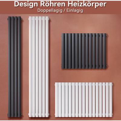 Sonni - Design Heizkörper mit seitenanschluss Paneelheizkörper Röhren Image