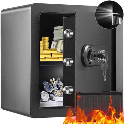 Mophorn - vevor Safe Tresor 1,8 Kubikfuß, Möbeltresor mit Feuerfester Geldtasche, Passwort &