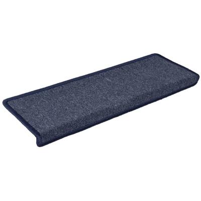 Vidaxl - Stufenmatten 15 Stk. 65x21x4 cm Grau und Blau