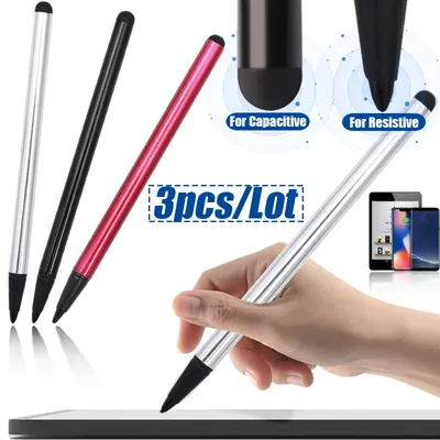 3/1pcs Capacitive/Resistive Touch Stylus Pencil Touch Screen Drawing Tablet Pen for Smartphone