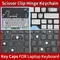 Keyboard Laptop For AlienWare M15R7 M15 R5 R6 R7 X15 X17 R1 R2 RGB 0XPV5F 0VCFR7 00964M Cap Keycap