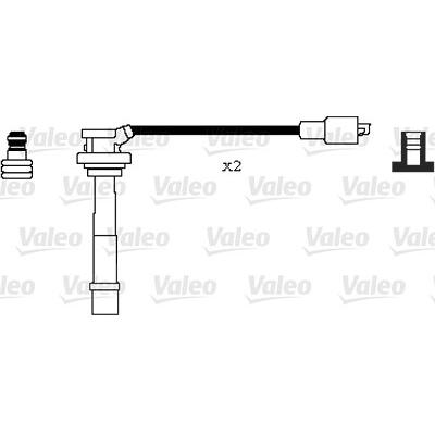 Valeo Zündleitungssatz [Hersteller-Nr. 346079] für Suzuki Image