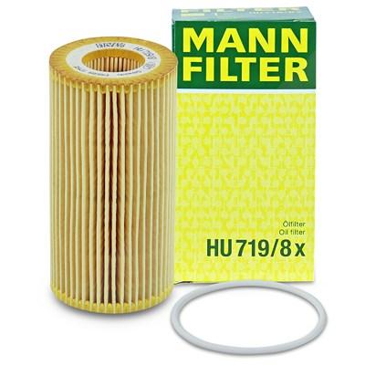 Mann-filter Ölfilter [Hersteller-Nr. HU719/8x] für Ford, Volvo Image