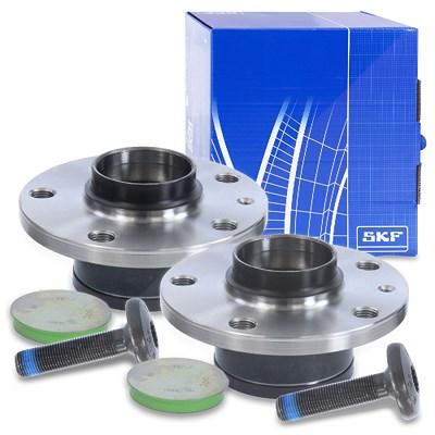 Skf 2x Radlagersatz inkl. Radnabe Hinterachse für Audi, Seat, Skoda, VW Image