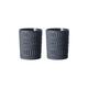 Nachtmann Ethno Becher 304 ml 2er Set schwarz