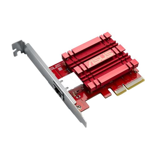 ASUS Netzwerk-Adapter ""NIC Asus PCIe XG-C100C V2"" Adapter rot