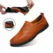 Fashion Leather Shoes Men Comfortable Casual Dress Shoes High Quality Loafers Shoes Sapato Masculino