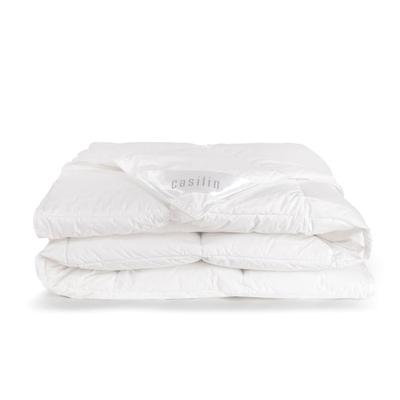 Bettdecke aus Entendaunen und Baumwolle, 260x220, weiß