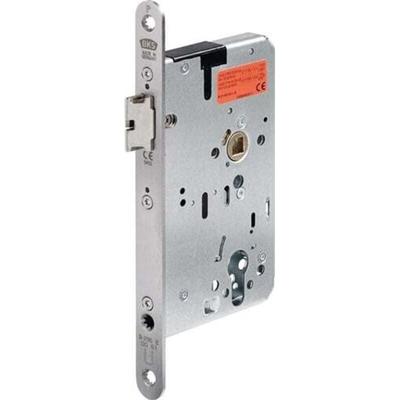Bks Panik-Einsteckschloss 2116 Fkt.E rd 24/65/72/9mm din l/r va selbstverr - B-21160-42-L-8 Image