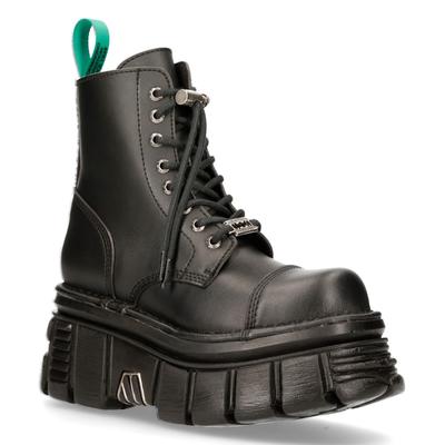 New Rock Kampfplattformstiefel aus veganem Leder – TANKMILI083-VS2