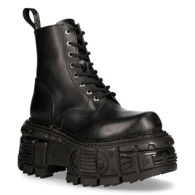 New Rock Unisex Military Techno Plateaustiefel – M-MILI084N-S5