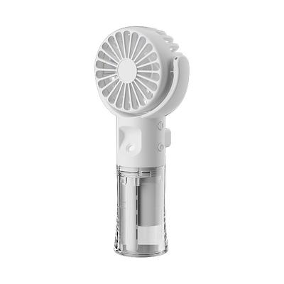 Height Adjustable Rechargeable Desktop Fan – 4-Speed Seamless Oscillation Cooling Fan for Home and Office