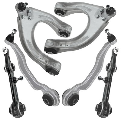 Bestprice Satz Querlenker vorne komplett 6-teilig [Hersteller-Nr. 30414786] für Mercedes-Benz