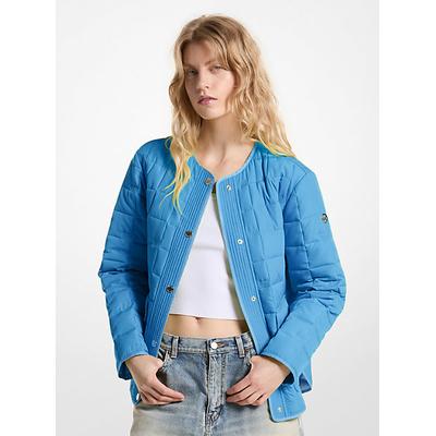 Michael Kors Quilted Jacket Blue XL