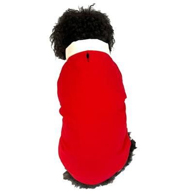 The Howls Sweatshirt With Woven Dog Collar, Large, Red