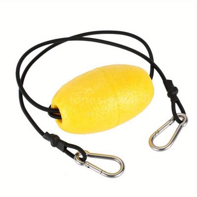 Kayak Drift Tow Rope With Eva Float And Stainless Steel Clip - Essential Kayak And Canoe Accessory For Safe And Easy Towing