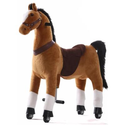 Mechanisches Pferd auf Rollen - Groß - bis 9 Jahre - Reitpferd