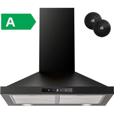 Firegas - Wandhaube,Dunstabzugshaube 60 cm mit Touch Control,UMLUFT/ABLUFT möglich,3 Image