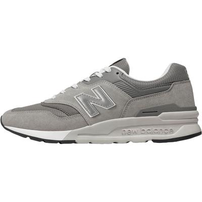 Sneaker NEW BALANCE "CM997", Gr. 40,5, grau, Leder, Textil, sportlich, Schuhe