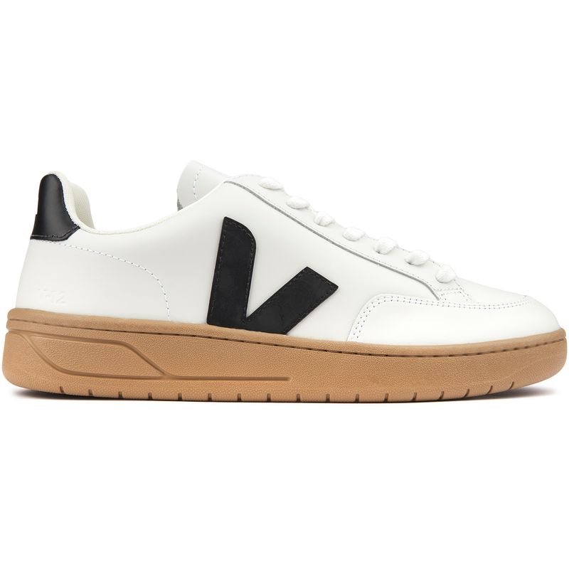 Sneakers V-12 - Veja - Leder - Weiß EU 44.5 / UK 10