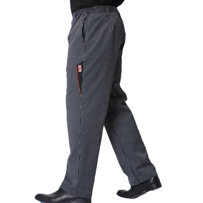 Chef Workwear Cook Pants Breathable Cargo Pantss Canteen Clothes Catering Kitchen Work Loose
