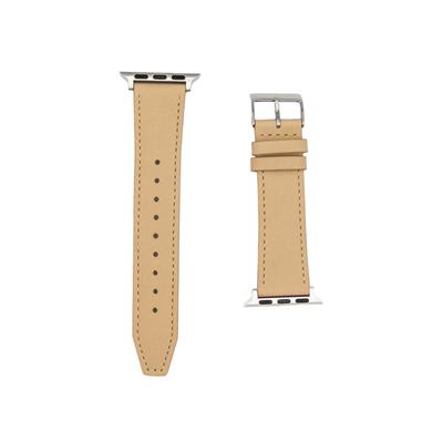 Rebecca Minkoff Wearables | 3 For $35! Nib Rebecca Minkoff Smooth Leather Apple Watch Strap Nude 20mm | Color: Tan | Size: Os