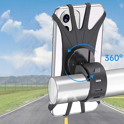 ZK30 Bike Phone Holder Bicycle Mobile Cellphone Holder Motorcycle Suporte Celular For iPhone Samsung