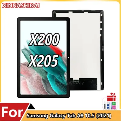 New LCD Screen Display For Samsung Galaxy Tab A8 10.5 (2021) SM-X200 SM-X205 With Touch Screen